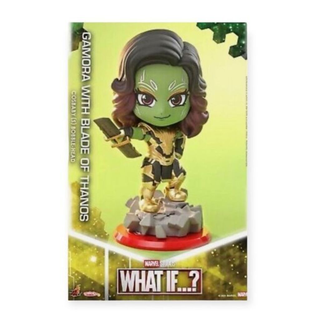 Marvel Studios What If? Gamora with Blade of Thanos Bobble Head